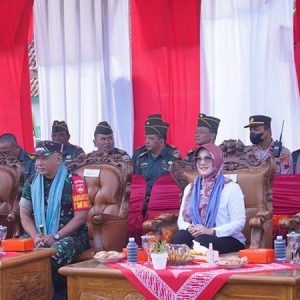 Bupati Klaten Buka Program TNI Manunggal Membangun Desa Tahap II di Beji